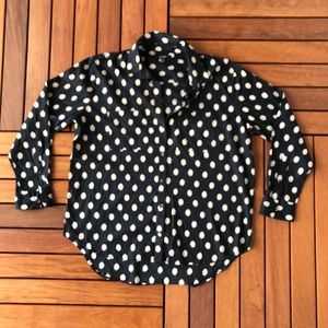Madewell Dotted Button Up M